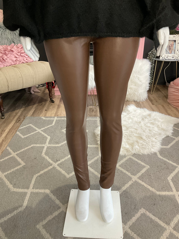 Ah25,114nov Legging brun Angela Mara