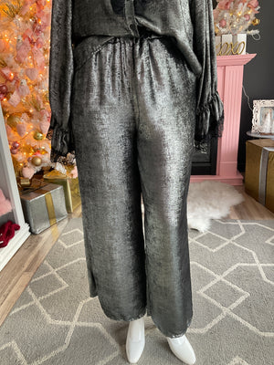Ah25,132dec Pantalon gris antiques