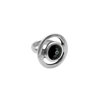 Bague Estilo noir Ciclon 120