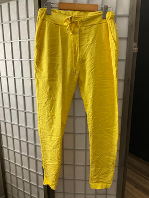 Pe25,145mars Pantalon jaune taille unique