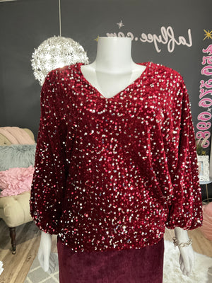 Ah25,8nov Haut bourgogne a paillettes en velours