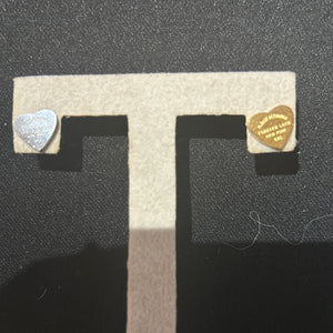 Jour 4 23 petites boucles d’oreilles cœur ARGENT style Tiffany