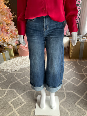 Ah25,123nov Jeans et jambe large