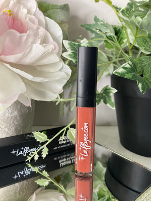 Laflyee - Rouge à lèvres liquide longue tenue Tangerine Queen