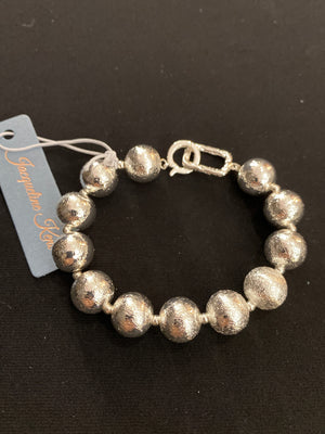 Bracelet perles argentees de Jacqueline Kent JKB434.SI