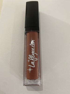 Laflyee - Rouge à  lèvres liquide longue tenue Muse( brun nude)