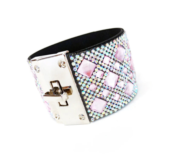 Bracelet avec cristaux flamingo pink JKB378.PK