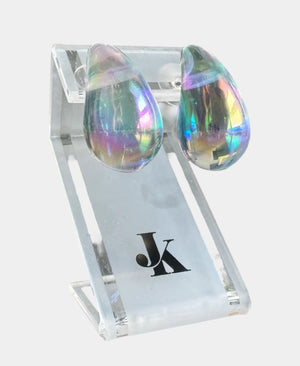 Boucle d'oreilles gouttes bleu ciel JKE565.LTBL