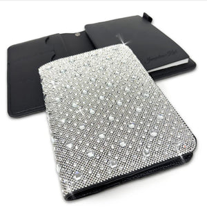 Flower power notebook avec cristaux JKNP101.SI