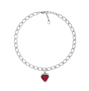 Ciclon collier Romance rouge 66