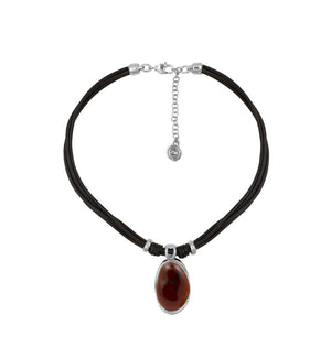 Ciclon collier Vega marron 52