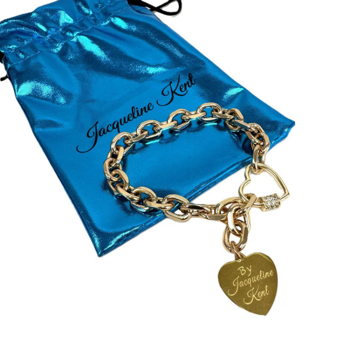 Bracelet avec coeur et cristal Jacqueline Kent JKB438.GO