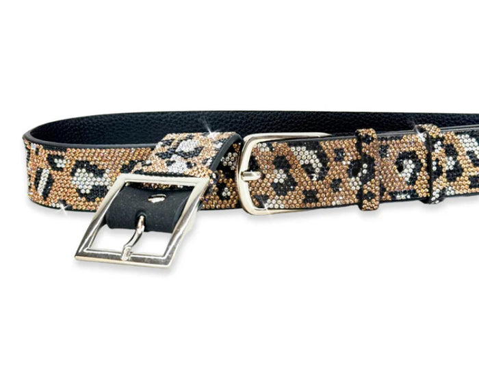 Ceinture de Jacqueline Kent en cristal leopard JKBT103.LEPO