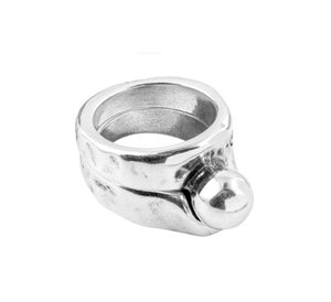 Ciclon bague Mirame argent 67