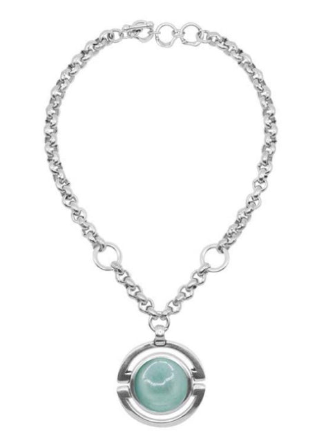 Ciclon collier Magnifica turquoise 60