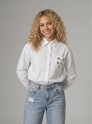 Ah26,9aout Chemisier blanche en coton