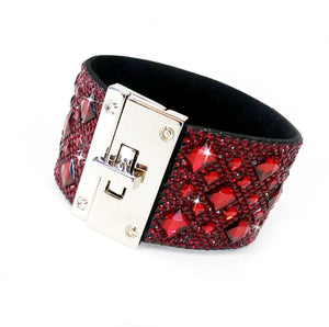 Bracelet en cristal rouge de Jacqueline Kent JKB378.RD