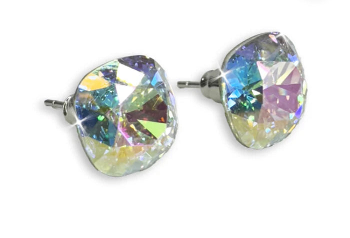 Boucle d'oreilles lumina avec cristaux iridescent JKE562.AB
