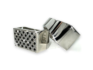 Bracelet Glam argent avec cristaux de Jacqueline  Kent JKB412.SI