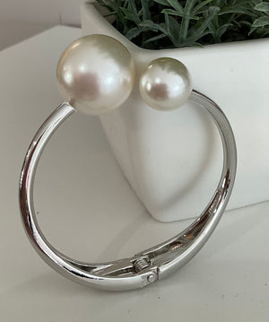Merx 4 bracelet argent  avec perles