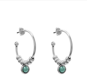 Ciclon boucle d’oreilles Esencia turquoise 105