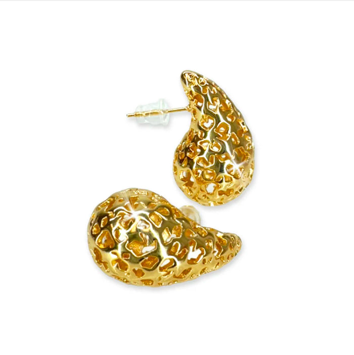 Boucle d'oreilles  dorées de Jacqueline Kent JKE575.GO