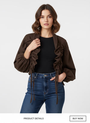 Ah26,315aout Jacket brun