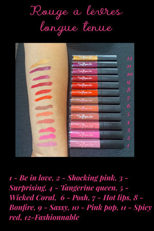 Laflyee - Rouge à lèvres liquide longue tenue Surprising
