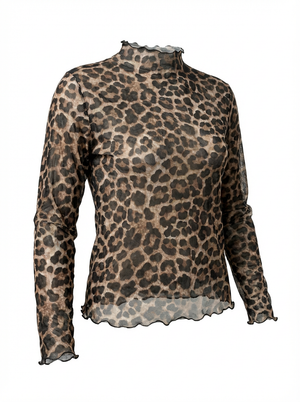 Pe26,10janv Haut léopard taille unique 36 pouces de buste