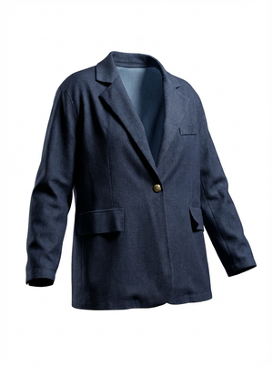 Pe26,301janv Manteau de jeans taille unique