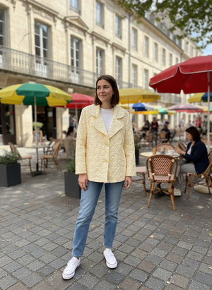 Pe26,301mars Veston jaune