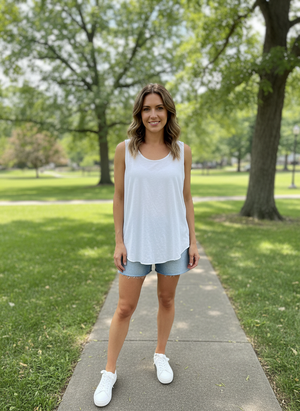 Pe26,48mars Camisole blanche