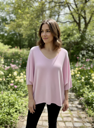 Pe26,9avril Haut rose Angela Mara