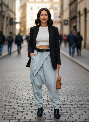 Pe26,115mai Jeans sarouel
