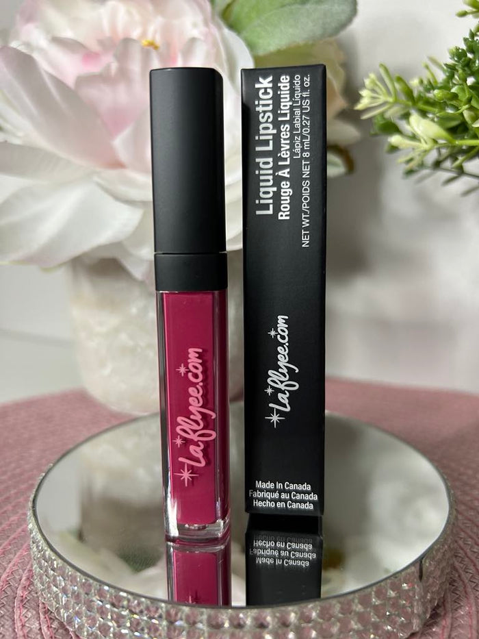 Laflyee - Rouge à lèvres liquide longue tenue Pink pop