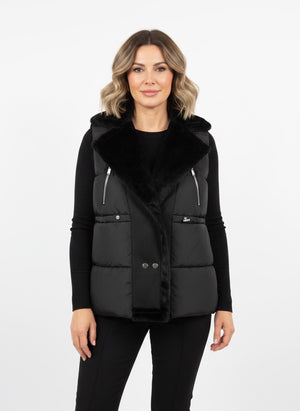Ah26,306aout Veste (doudoune)noire