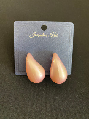 Boucle d'oreilles gouttes roses de Jacqueline KentJKE565.PK