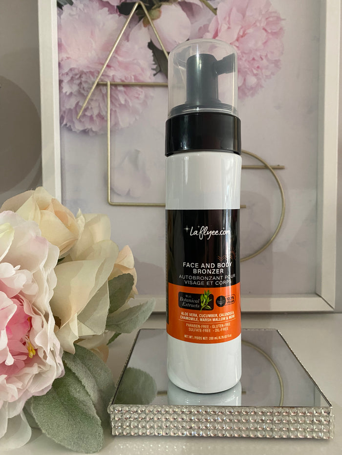 Laflyee - Auto bronzant pour le visage et le corps