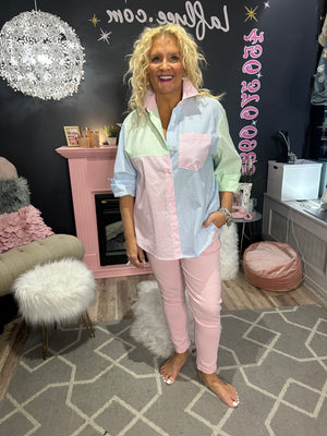 HAUT ENSEMBLE PINK LADY