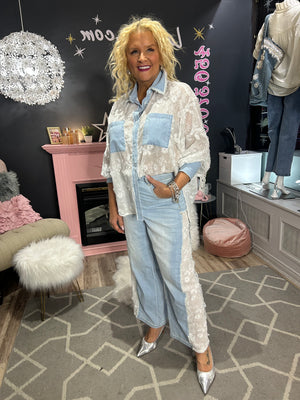 PANTALON ENSEMBLE PASSIONNÉE MODE