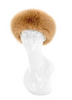 MMC158 Bandeau caramel en fourrure de renard HB100F