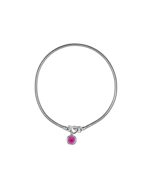 Collier Fushia Solitario Ciclon 227