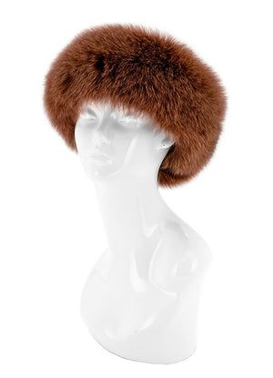 MMC161 Bandeau cuivre en fourrure de renard HB100F