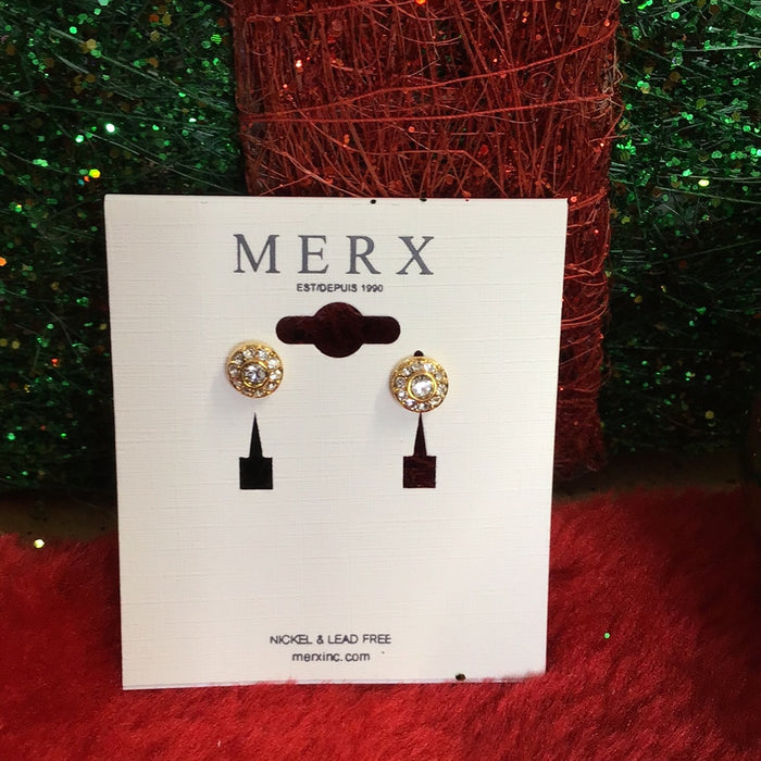 MERX 842516 très petites boucles d’oreilles doré